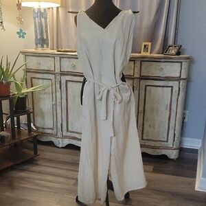 Elegant Cream Jumpsuit